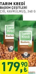 TARIM KREDİ BİRLİK BADEM ÇEŞİTLERİ 340 G TARIM KREDİ BİRLİK BADEM ÇEŞİTLERİ 340 G